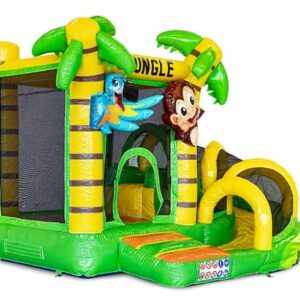 Mini Slide Jungle Multi Springkussen