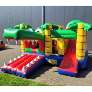 Krokodil Multiplay Springkussen